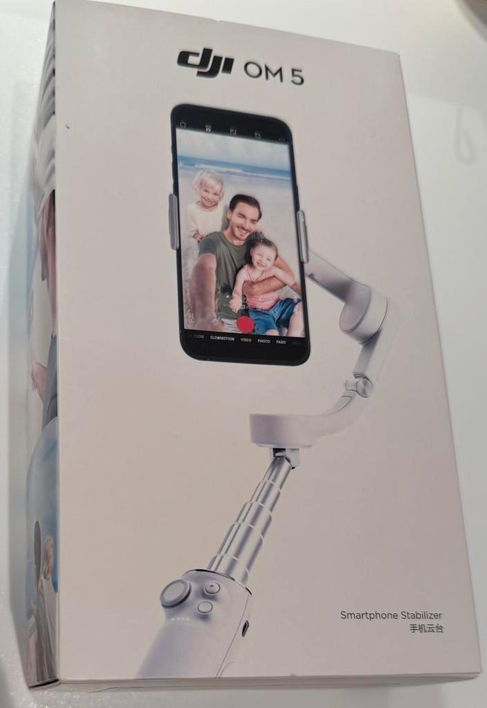 DJI OM 5 Gimbal-smartphone stabilizer, Telecommunicatie, Mobiele telefoons | Toebehoren en Onderdelen, Zo goed als nieuw, Ophalen of Verzenden