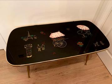 Retro salontafel jaren ‘60, Huis en Inrichting, Ophalen, Gebruikt