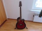 Dimavery OV-500 roundback semi-akoestische gitaar gevlamd ., Muziek en Instrumenten, Ophalen, Nieuw, Overige typen, Met (piezo-)element