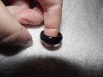 Ring 5, Handtassen en Accessoires, Ringen, Kunststof, Gebruikt, Zwart, Ophalen of Verzenden