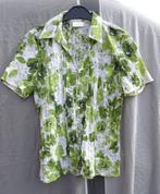 Vintage Blouse met Groene bloempjes Canda, 46,, Kleding | Dames, Overige kleuren, Maat 46/48 (XL) of groter, Ophalen of Verzenden