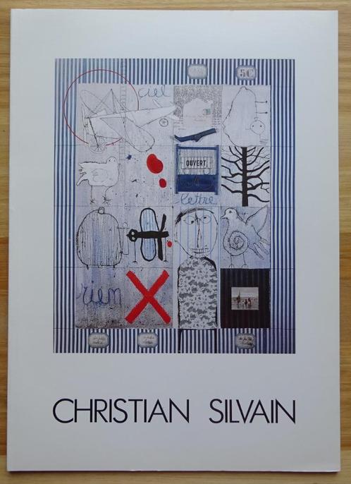 Christian Silvain - 1990 - Mixed Media - galerie du Centre -, Boeken, Kunst en Cultuur | Beeldend, Nieuw, Schilder- en Tekenkunst