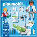 Playmobil cabinet dentiste 6662, Ophalen of Verzenden, Zo goed als nieuw, Complete set