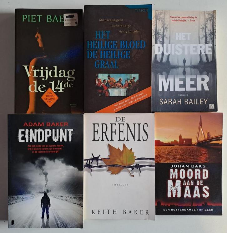 Thrillers & Detective & Oorlog (7), Boeken, Thrillers, Gelezen, Ophalen of Verzenden