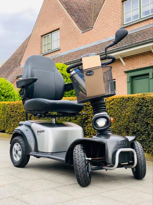 Bijna Nieuw L&M Primo-4 Scootmobiel Invalide scooter mobiel, Diversen, Rolstoelen, Zo goed als nieuw, Elektrische rolstoel, Inklapbaar