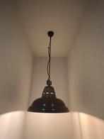 Metalen Hanglamp in bruin patina merk Frezoli, Ophalen, Zo goed als nieuw