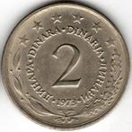 Yougoslavie : 2 dinars 1973 KM#57 Ref 14648, Timbres & Monnaies, Enlèvement ou Envoi, Monnaie en vrac, Yougoslavie