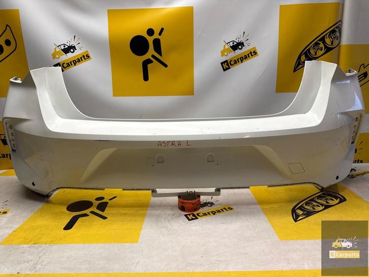 Opel Astra L achterbumper 9839976380 PDC ORIGINEEL, Auto-onderdelen, Carrosserie, Bumper, Opel, Achter, Gebruikt