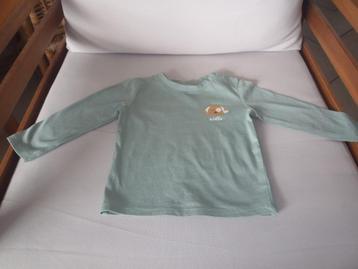 groen t-shirt met lange mouwen maat 74 beschikbaar voor biedingen