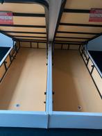 Bed, Ophalen, Zo goed als nieuw, Tweepersoons, Wit