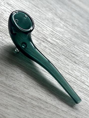 Complete kleine groene pijp van Borosilicaatglas - 10€ beschikbaar voor biedingen