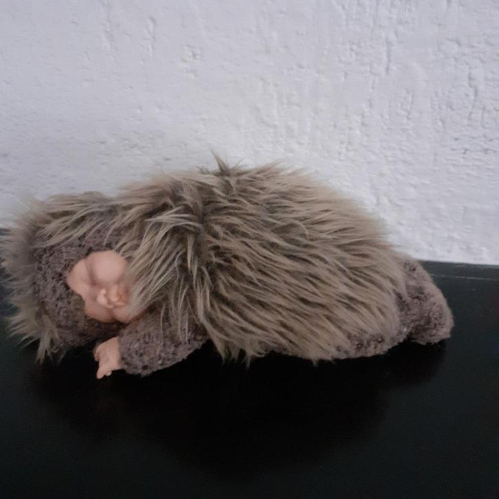 Anne Geddes egel, Verzamelen, Poppen, Zo goed als nieuw, Pop, Ophalen of Verzenden