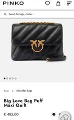 Pinko Big Love Bag Puff Maxi Quilt Nieuw, Handtassen en Accessoires, Tassen | Damestassen, Ophalen, Nieuw, Zwart