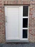 Buitendeur, Doe-het-zelf en Bouw, Raamkozijnen en Schuifdeuren, Kunststof, Gebruikt, Deurkozijn, 150 tot 225 cm