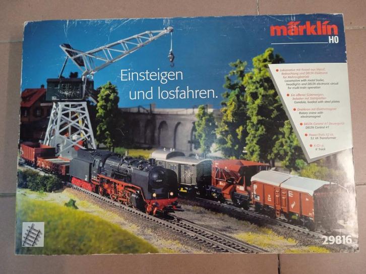 Marklin 29816 versnellingsbak, Hobby en Vrije tijd, Modeltreinen | H0, Gebruikt, Treinset, Wisselstroom, Märklin, Ophalen