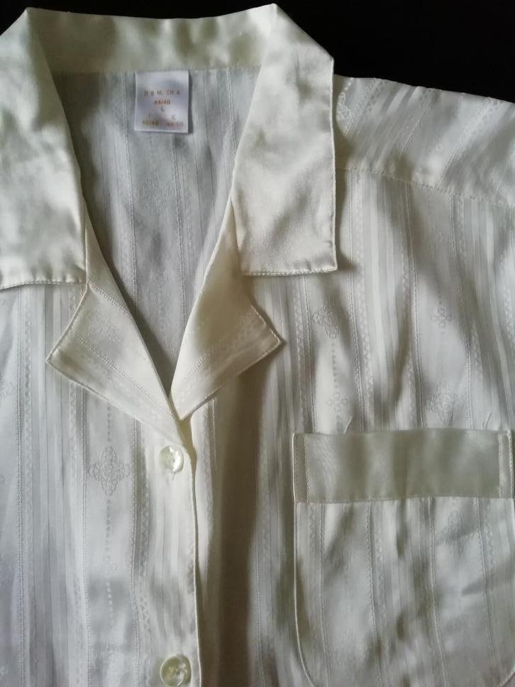 Luxe pyjama ecru, Kleding | Dames, Overige Dameskleding, Ophalen