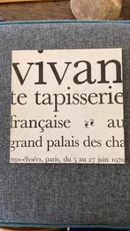 Vivante tapisserie Francaise  1979 kataloog, Gelezen, Ville de Paris, Ophalen of Verzenden, Overige onderwerpen