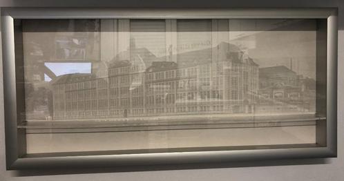 Marklin metalen vitrine hangkast met plexi raam, Hobby en Vrije tijd, Modeltreinen | H0, Zo goed als nieuw, Rails, Ophalen