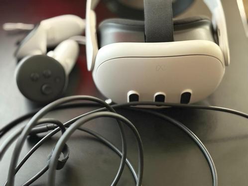 Quest 3 512 gb New  + Quest Link + Elite Strap ~ Warranty, Games en Spelcomputers, Virtual Reality, Zo goed als nieuw, Overige platformen