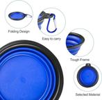 2 stuks opvouwbare en intrekbare hondenbakken | Nieuw, Dieren en Toebehoren, Hondenvoerbakken en Drinkbakken, Verstelbaar, -, Verzenden