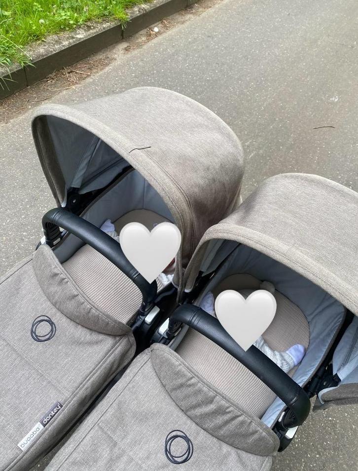 Bugaboo Donkey 3 mineral taupe, Kinderen en Baby's, Kinderwagens en Combinaties, Gebruikt, Combiwagen, Bugaboo, Duowagen, Ophalen