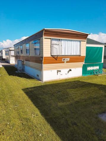 Te koop: stacaravan b12 op camping tolmzant - de haan, Jusqu'à 2