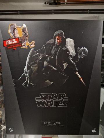 Star Wars Hot Toys DX17 Darth Maul with Speeder 2019 figuur beschikbaar voor biedingen