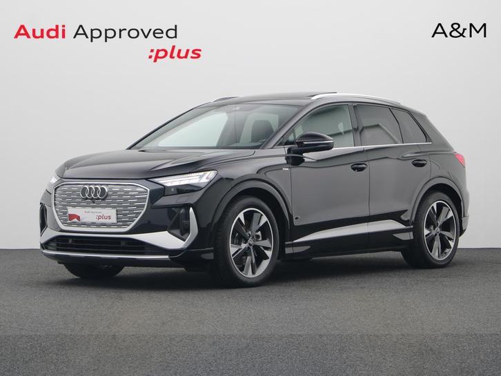 Audi Q4 e-tron Q4 e-Tron 82 kWh 45 S line, Auto's, Audi, Overige modellen, ABS, Airbags, Airconditioning, Boordcomputer, Cruise Control