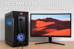 PC Gamer RTX 3060 12 GB | 32 GB RAM | Waterkoeling + scherm, Ophalen, Zo goed als nieuw, Gaming, HDD