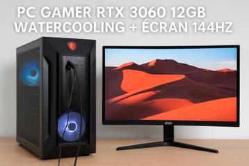 PC Gamer RTX 3060 12 GB | 32 GB RAM | Waterkoeling + scherm beschikbaar voor biedingen