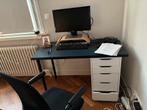 Bureau met 5 laden (IKEA), Ophalen, Gebruikt, Bureau