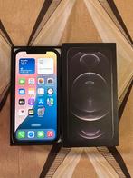 iPhone 12 Pro Max + doosje, Telecommunicatie, Mobiele telefoons | Apple iPhone, Ophalen, 128 GB, 89 %, Zwart