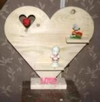 Groot Valentijnshart in steigerhout, Huis en Inrichting, Ophalen, Nieuw