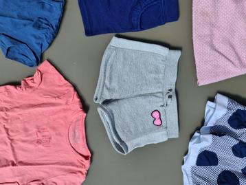 grijze korte broek met roze bril, Blue Seven, 6j/116cm beschikbaar voor biedingen