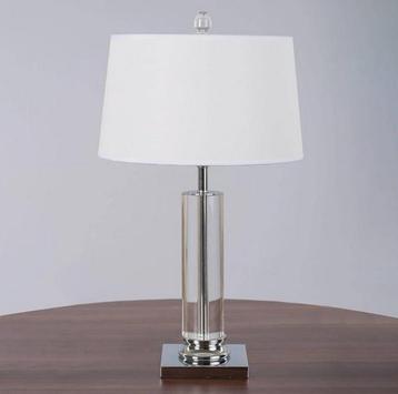 The White Teak Company - lamp Glazen tafellamp Cilindrisch beschikbaar voor biedingen
