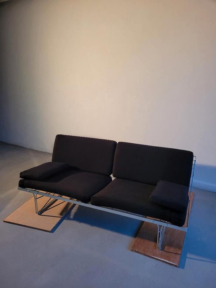 Niels Gammelgaard vintage sofa 'MOMENT' zwart, Huis en Inrichting, Zetels | Zetels en Chaises Longues, Zo goed als nieuw, Tweepersoons