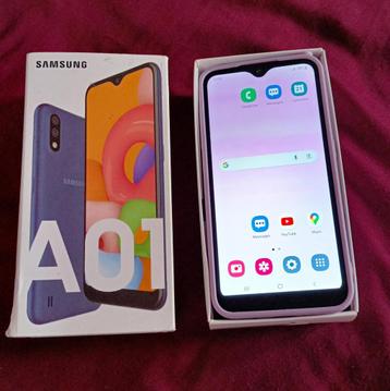 Samsung galaxy A01 peu servi  En couleur 