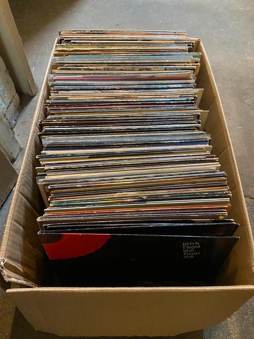 Collectie 130 rock & pop lp’s  gevonden op zolder, CD & DVD, Vinyles | Rock, Enlèvement ou Envoi