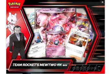 2 x team Rocket mewto EX box 100 samen beschikbaar voor biedingen