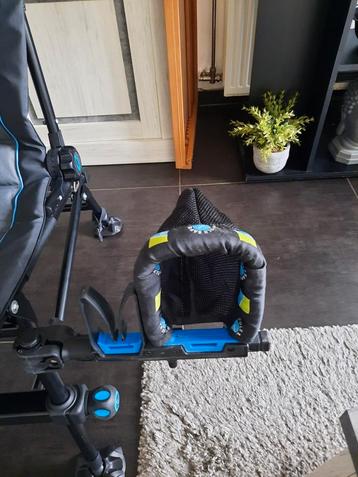 Cersta feeder stoel nieuwe black horne carp feeder preston, Enlèvement ou Envoi, Comme neuf, Moulinet