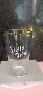 Oud emaille bierglas Sella. Artois emaille letters  25 cl, Verzamelen, Ophalen of Verzenden, Zo goed als nieuw, Bierglas