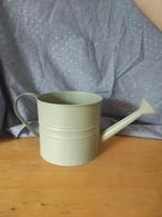 Groene gieter watering can decoratie plant, Tuin en Terras, Gieters, Ophalen, Gebruikt, Metaal