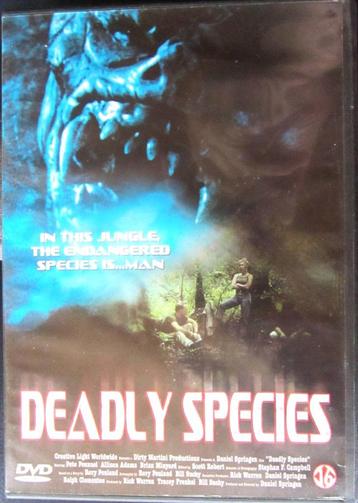 DVD HORROR- DEADLY SPECIES beschikbaar voor biedingen