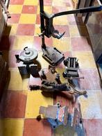 Étau, train de forets, meule, collier de serrage, Enlèvement, Utilisé