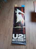 u2 rattle and hum originele poster, Verzamelen, Posters, Gebruikt, Rechthoekig Staand, Ophalen, Muziek