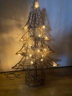 Sapin de Noël doré (bois) avec lumières, Divers, Enlèvement, Utilisé