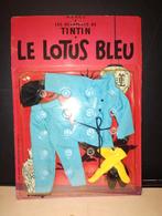 Tintin Hergé emballage blister la série Blue Lotus 1986, Enlèvement ou Envoi, Tintin, Comme neuf, Statue ou Figurine