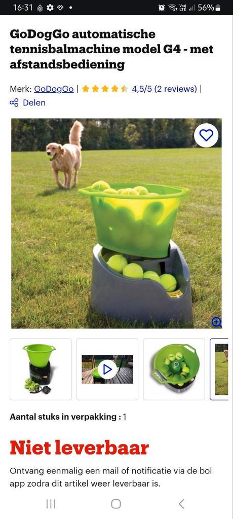 Godoggo, Dieren en Toebehoren, Hondenspeelgoed, Zo goed als nieuw, Apporteerspeelgoed, Ophalen