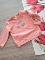 Hema roze longsleeve I love the woods - 74, Kinderen en Baby's, Babykleding | Maat 74, Meisje, Ophalen of Verzenden, Zo goed als nieuw