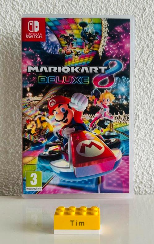 Nintendo Switch - Mario Kart 8 Deluxe, Consoles de jeu & Jeux vidéo, Jeux | Nintendo Switch, Comme neuf, Course et Pilotage, 2 joueurs